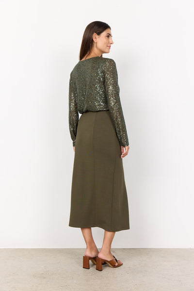 SC-BANU 204 Skirt Dark green