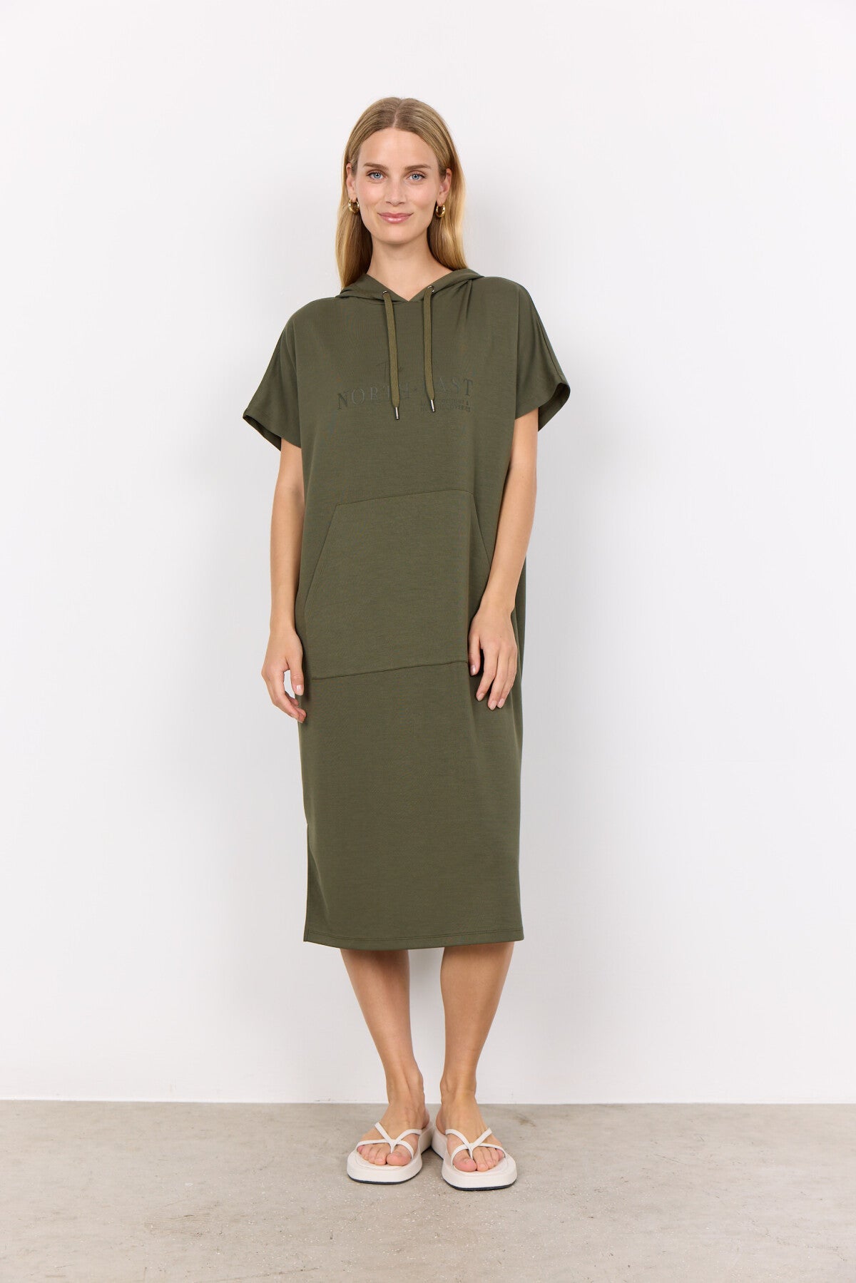 SC-BANU 207 Dress Olive