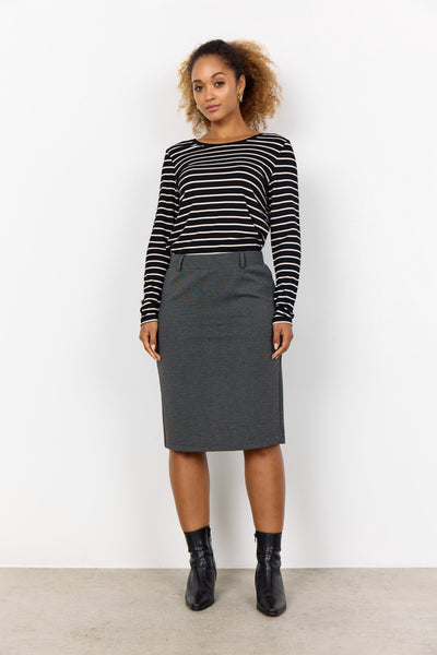 SC-NANNI 5 Skirt Dark grey