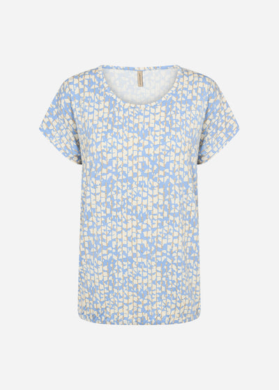 SC-MARICA AOP 315 T-shirt Light blue