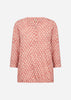 SC-FELICITY AOP 500 Blouse Coral