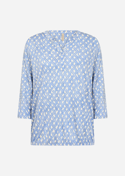 SC-FELICITY AOP 500 Blouse Light blue