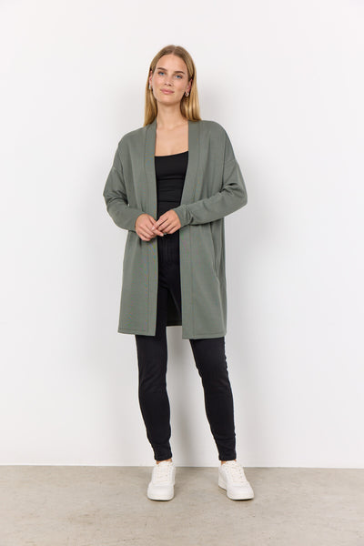 SC-BANU 221 Cardigan Dusty Green