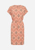 SC-FELICITY AOP 505 Dress Orange