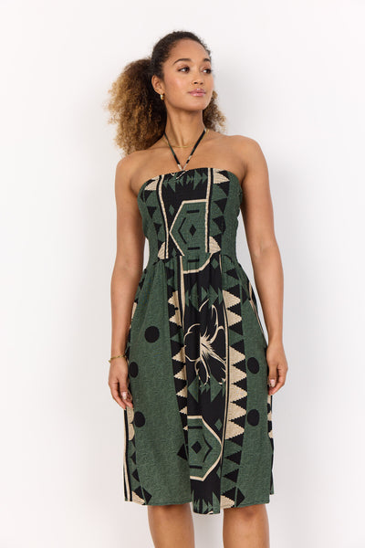 SC-ROSALIE 2 Dress Dark green