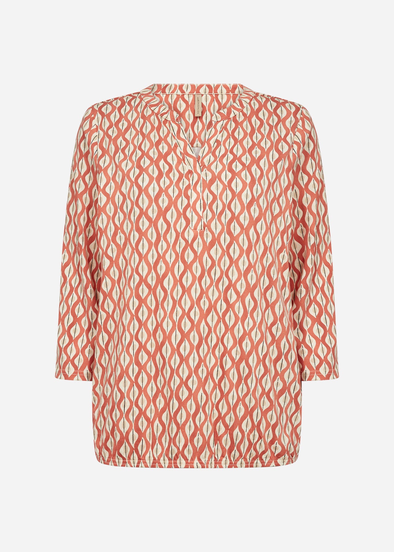 SC-FELICITY AOP 507 Blouse Orange