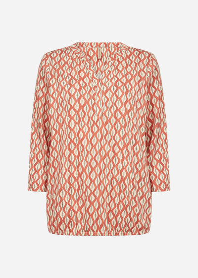SC-FELICITY AOP 507 Blouse Orange