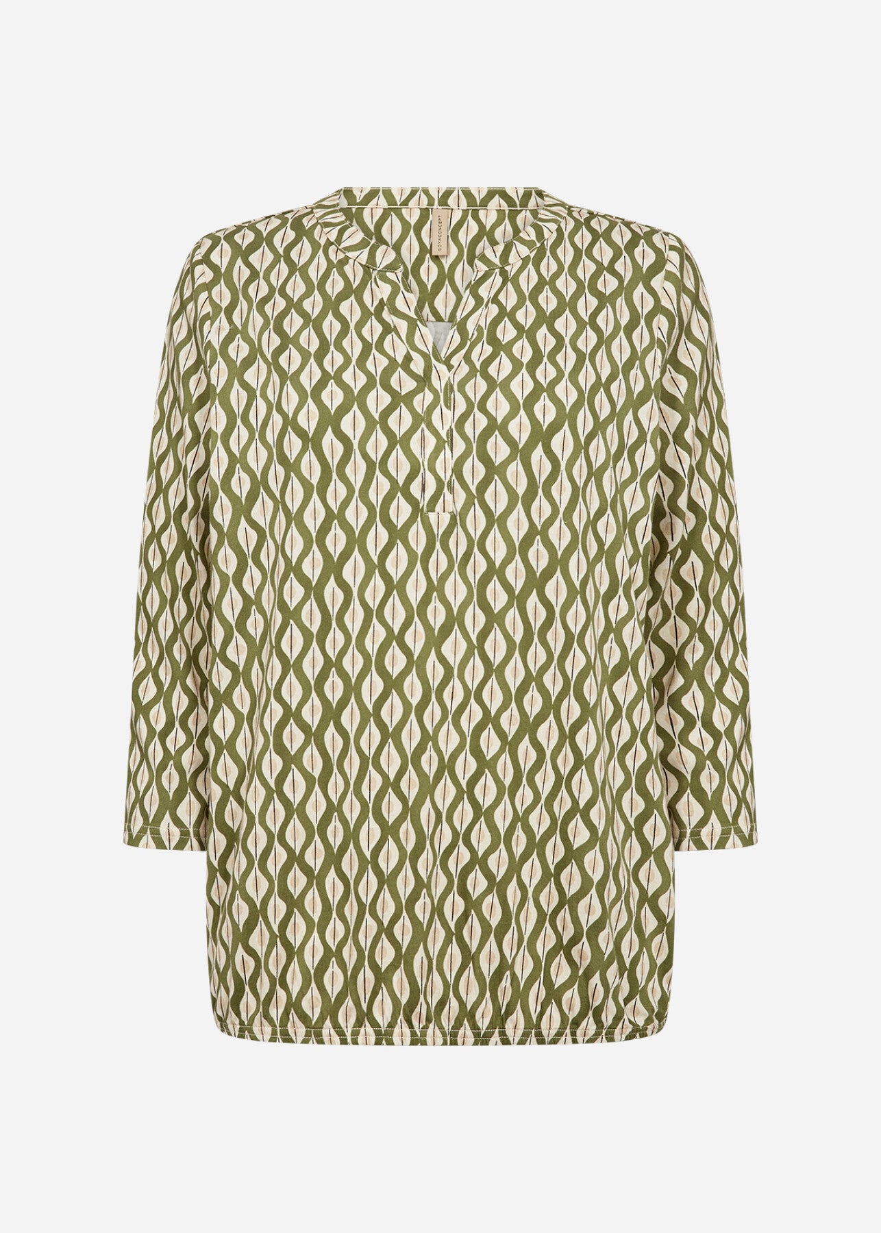 SC-FELICITY AOP 507 Blouse Green