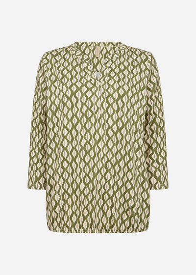 SC-FELICITY AOP 507 Blouse Green