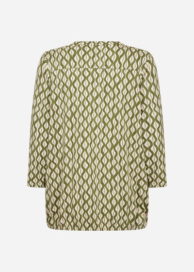 SC-FELICITY AOP 507 Blouse Green