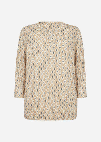 SC-FELICITY AOP 507 Blouse Sand