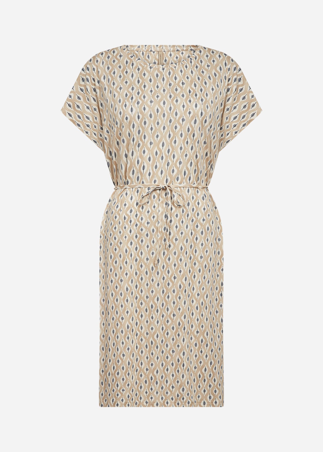 SC-FELICITY AOP 508 Dress Sand