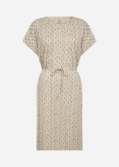 SC-FELICITY AOP 508 Dress Sand