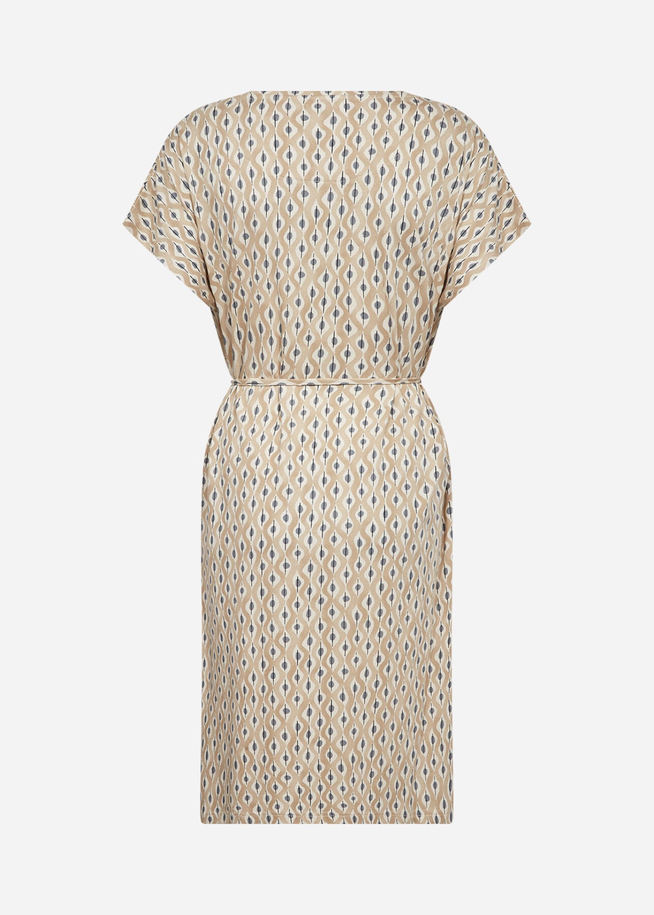 SC-FELICITY AOP 508 Dress Sand