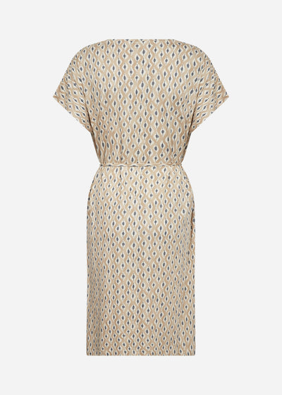 SC-FELICITY AOP 508 Dress Sand