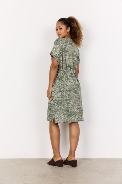 SC-GALINA 56 Dress Dark green