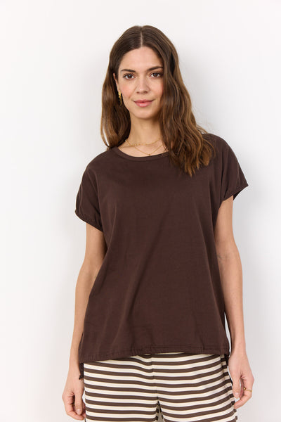 SC-DERBY 33 T-shirt Dark brown