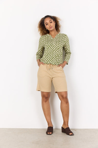 SC-FELICITY AOP 507 Blouse Green