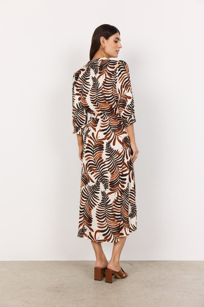 SC-ROCHEL 3 Dress Dark brown