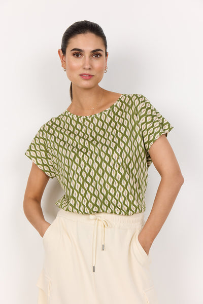 SC-FELICITY AOP 506 T-shirt Green