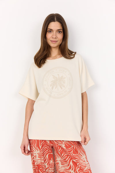 SC-BANU 230 T-shirt Cream