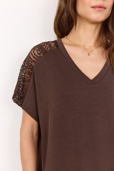 SC-BANU 236 Dress Dark brown