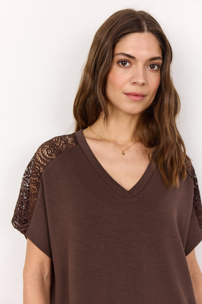SC-BANU 236 Dress Dark brown