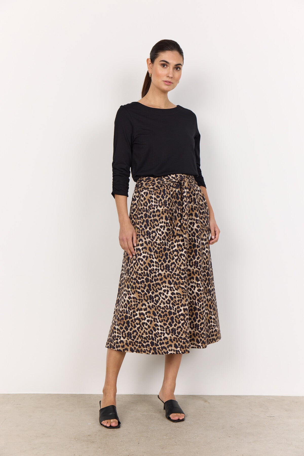 SC-OPHIA 5 Skirt Brown