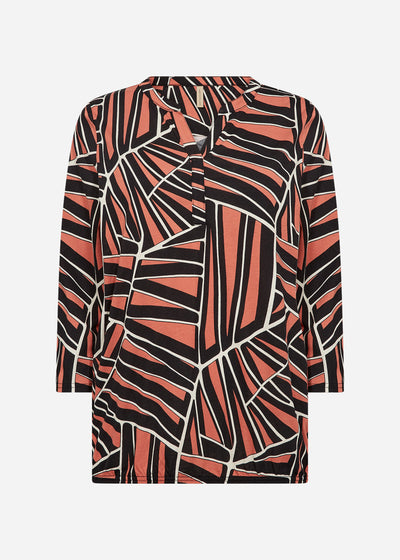 SC-FELICITY AOP 510 Blouse Orange