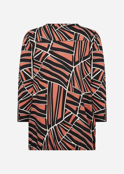 SC-FELICITY AOP 510 Blouse Orange