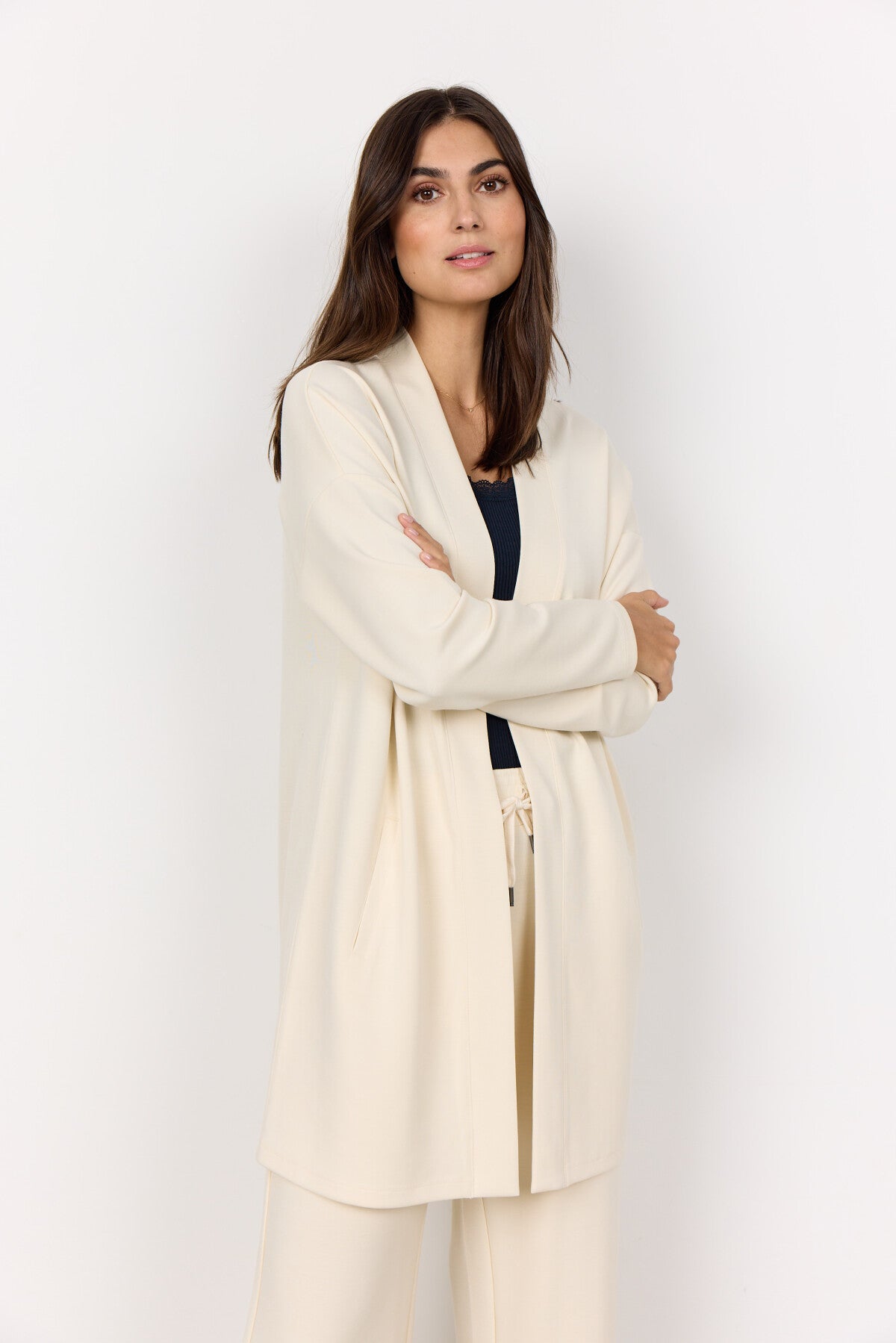 SC-BANU 221 Cardigan Cream