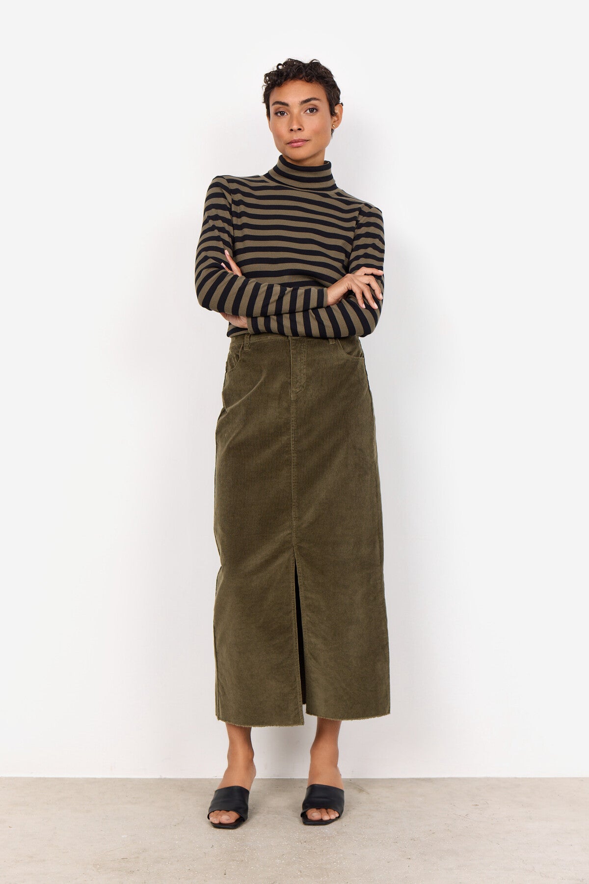 SC-IVALOU 2 Skirt Olive