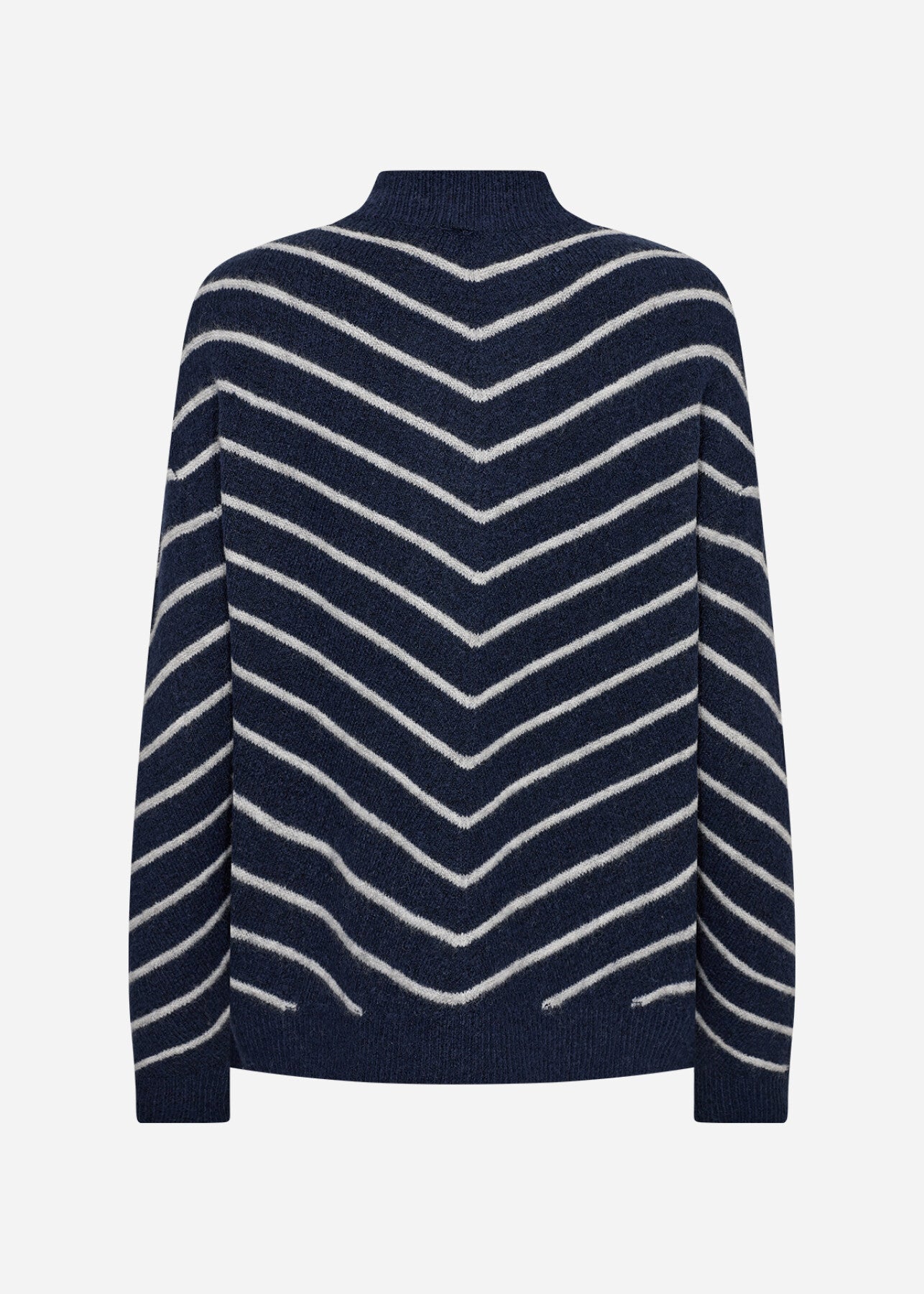 SC-NESSIE STRIPE 53 Pullover Dark blue