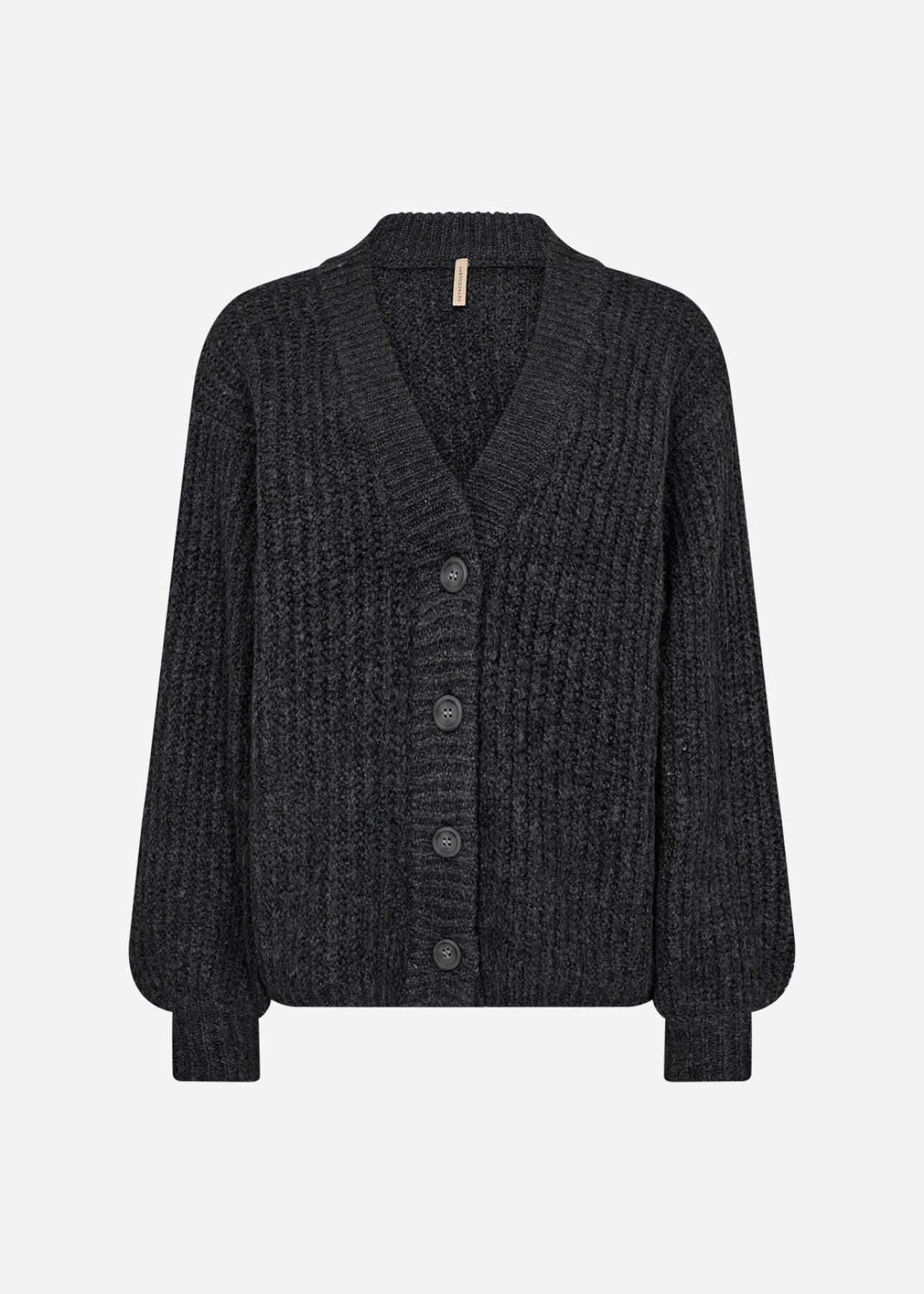 SC-GUNNA 8 Cardigan Dark grey