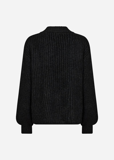 SC-GUNNA 8 Cardigan Black