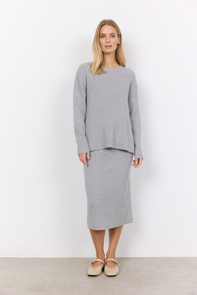 SC-KANITA 10 Pullover Light grey