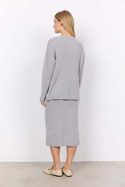 SC-KANITA 10 Pullover Light grey