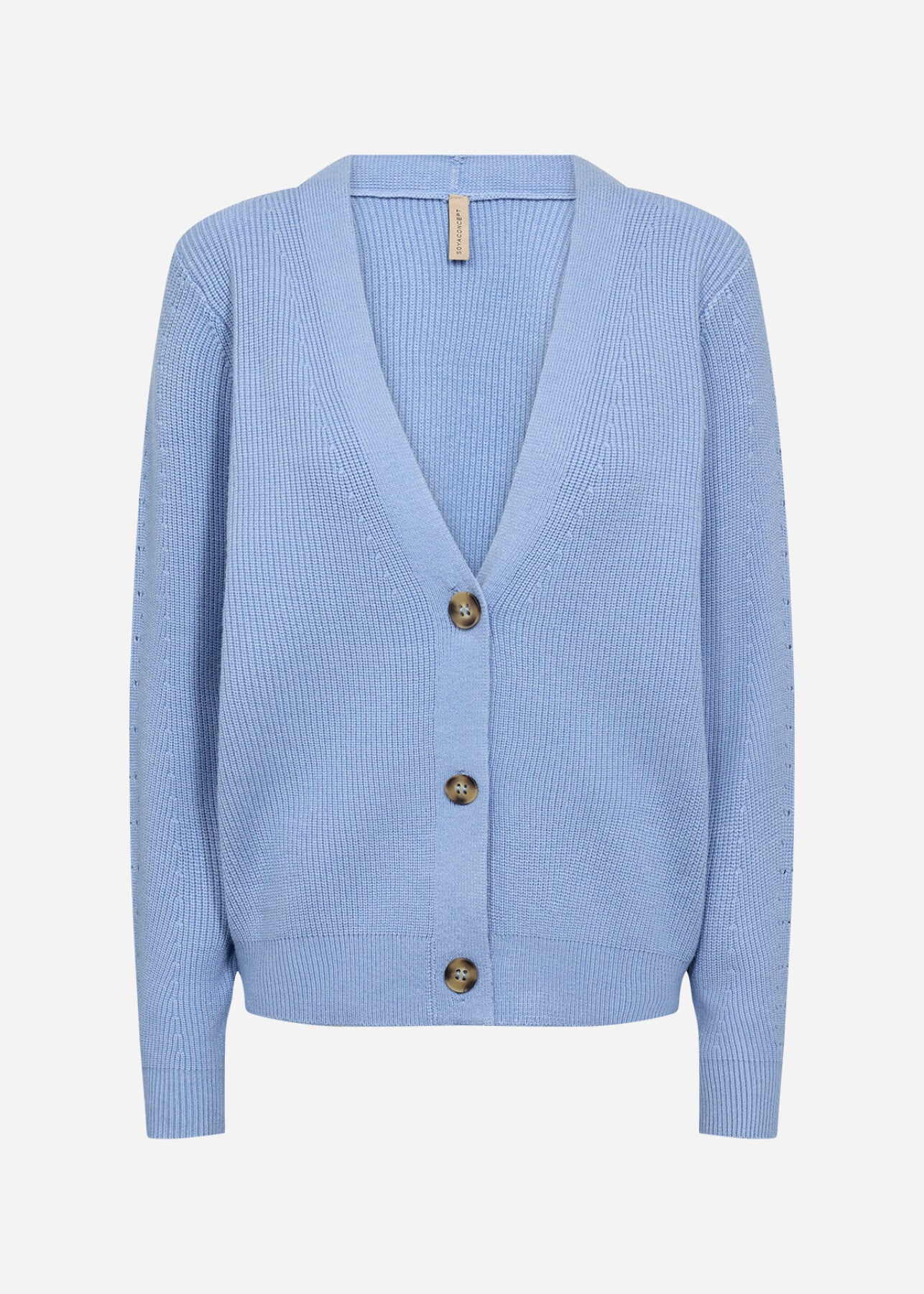 SC-KANITA 12 Cardigan Light blue