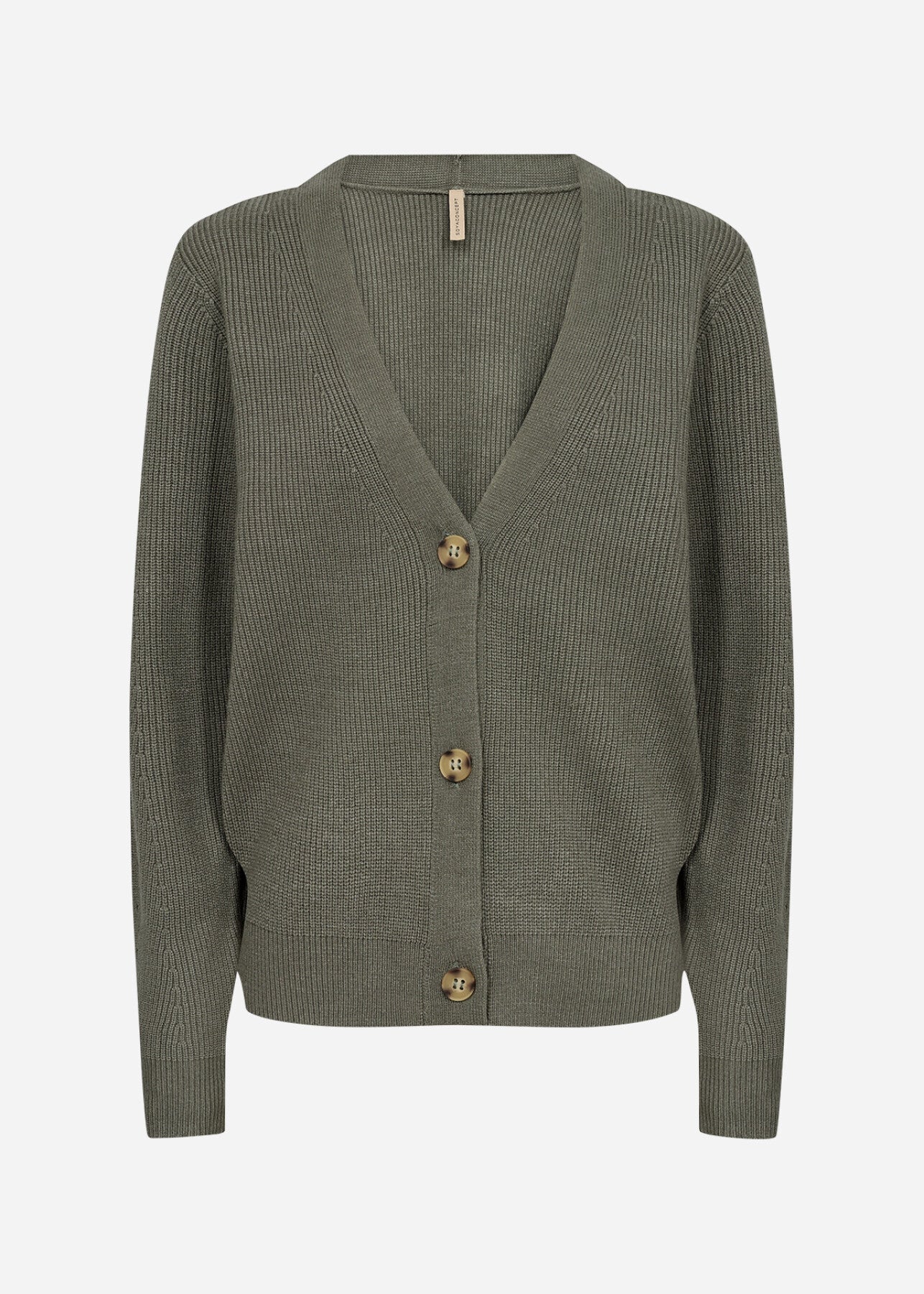 SC-KANITA 12 Cardigan Dusty Green