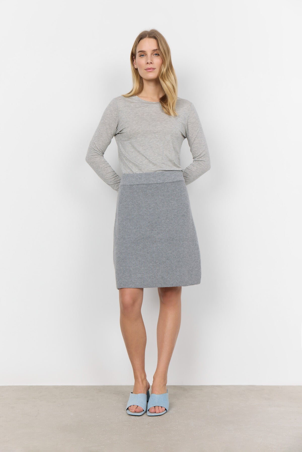 SC-ILIA 3 Skirt Grey