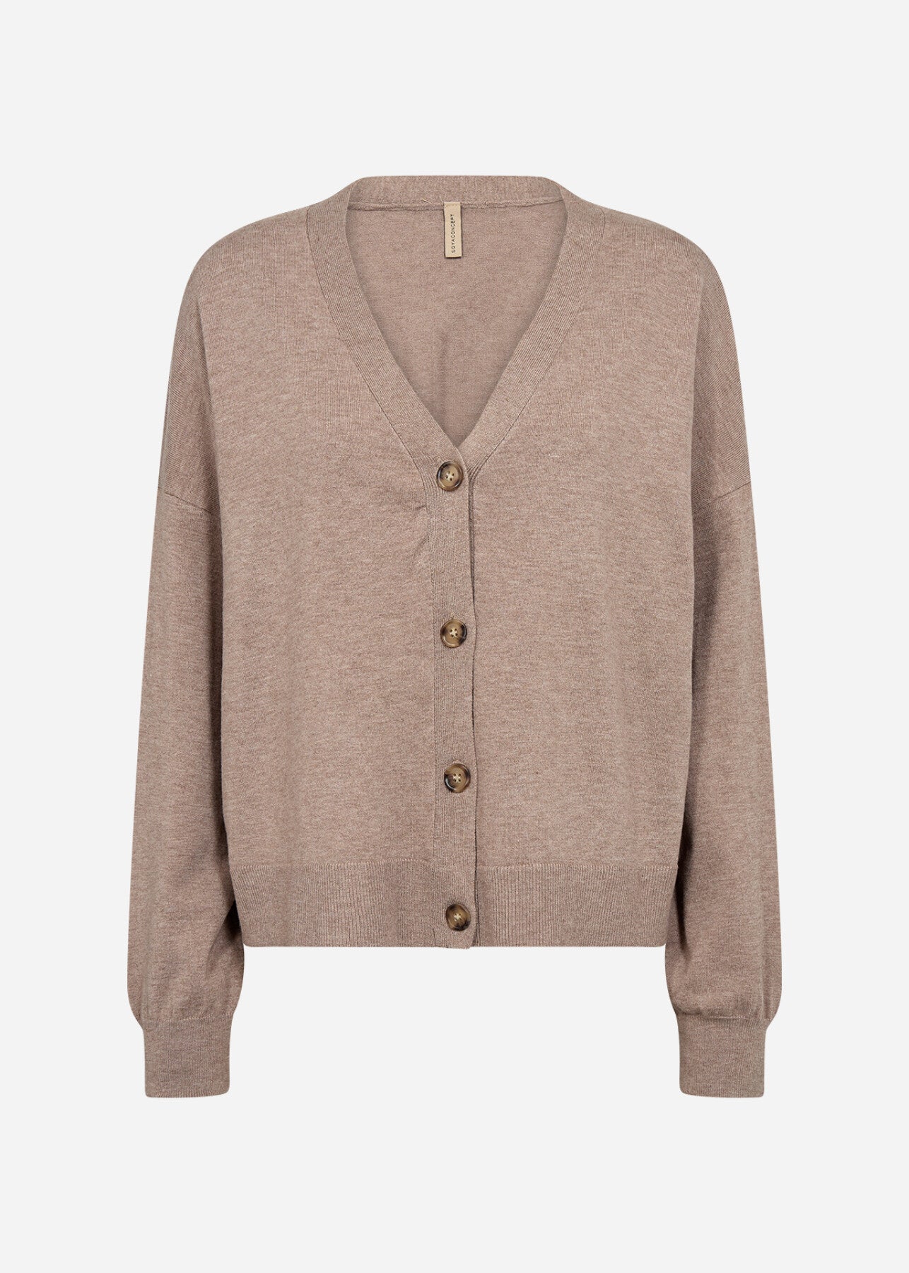 SC-NICOLINE 2 Cardigan Dark sand