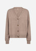 SC-NICOLINE 2 Cardigan Dark sand