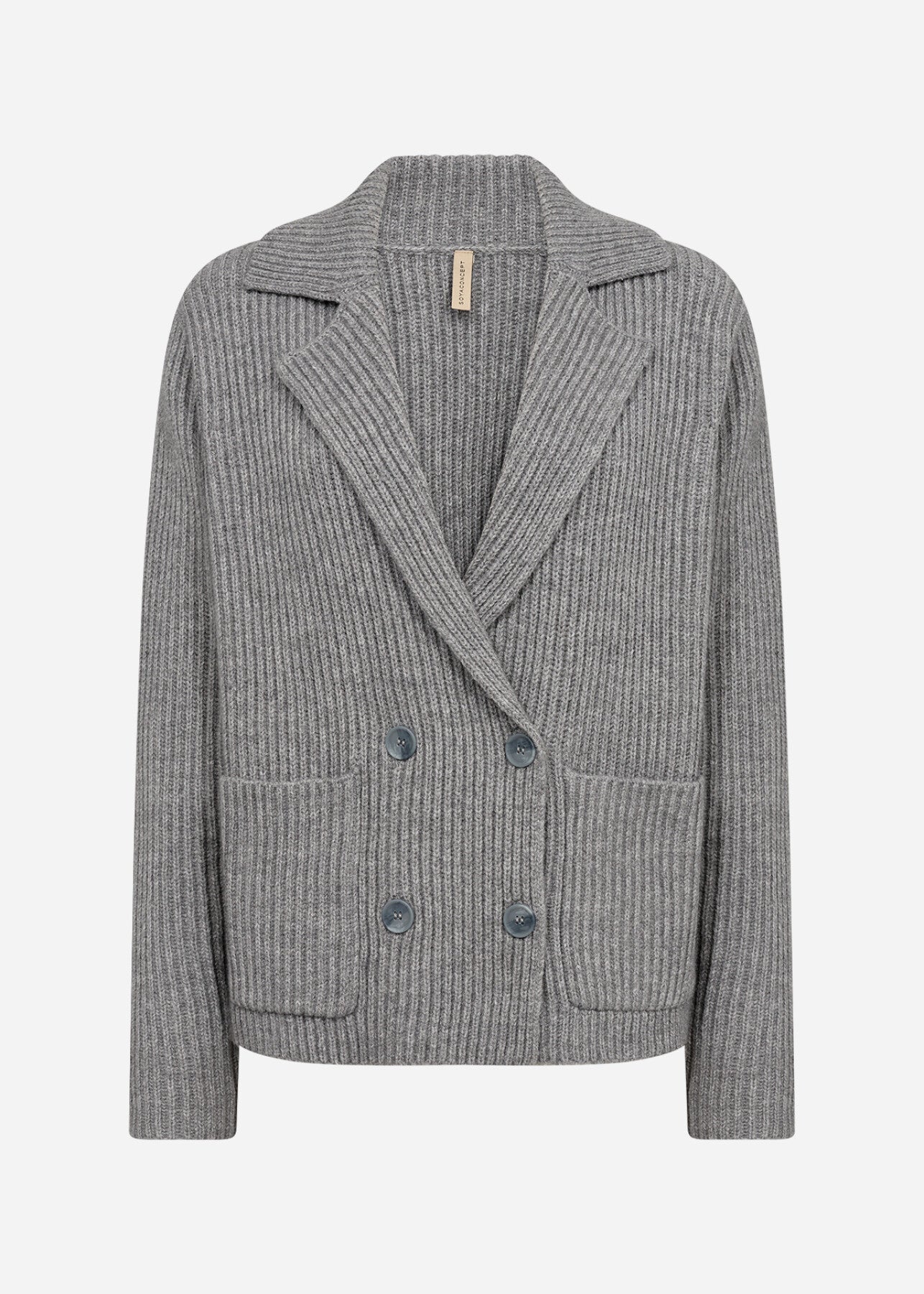 SC-NASIMA 2 Cardigan Grey