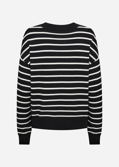 SC-DOLLIE STRIPE 780 Pullover Black