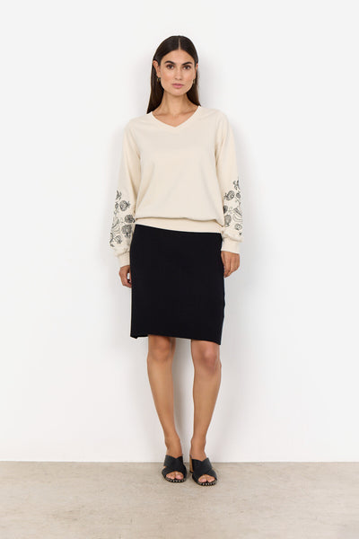 SC-ODETTE 2 Sweatshirt Cream