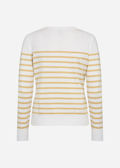 SC-DOLLIE STRIPE 783 Pullover Yellow