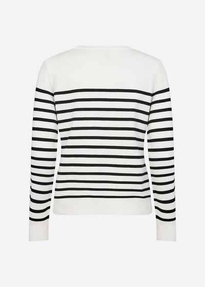 SC-DOLLIE STRIPE 783 Pullover Black