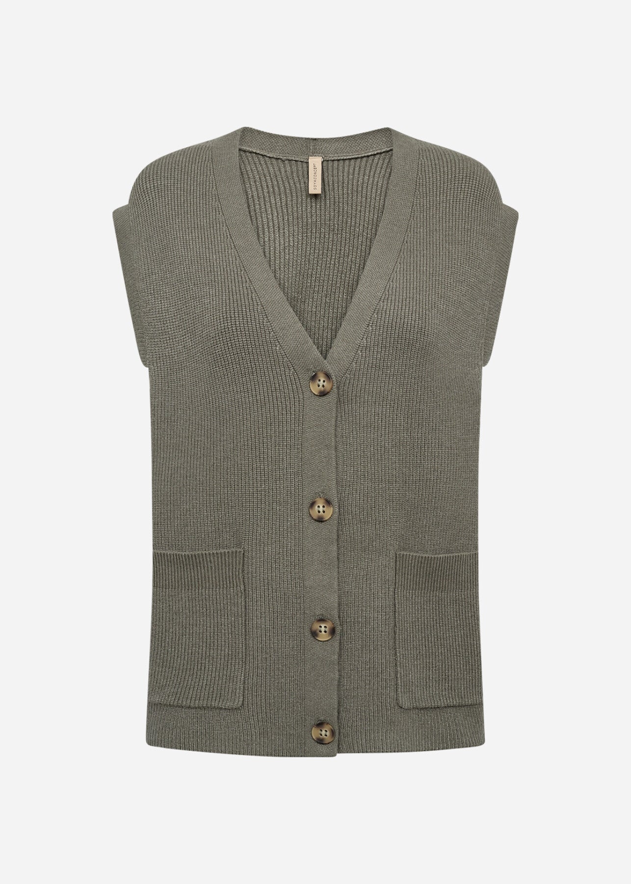 SC-KANITA 18 Waistcoat Dusty Green