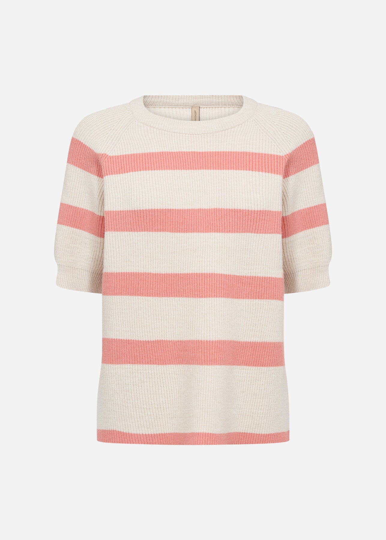 SC-KANITA STRIPE 19 Pullover Coral