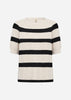 SC-KANITA STRIPE 19 Pullover Black